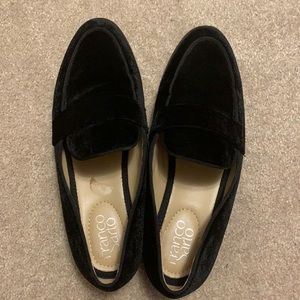 Black Velvet loafers